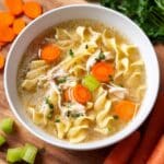 Healthy Chicken Soup Variations with Veggies and Whole Grains Recipe