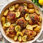 Lemon Herb Chicken & Potatoes Recipe