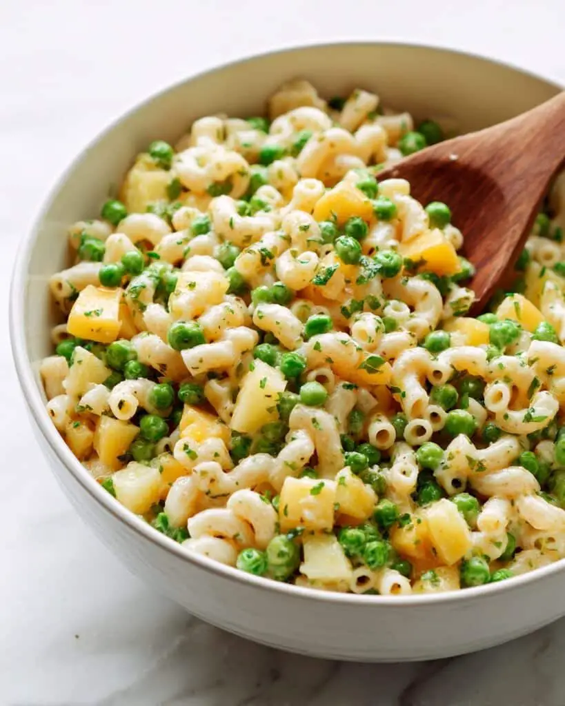 Pasta With Peas & Potatoes Recipe