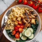 Caesar Chicken Pasta Salad Recipe