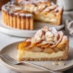 Baked Apple Custard Cake Recipe