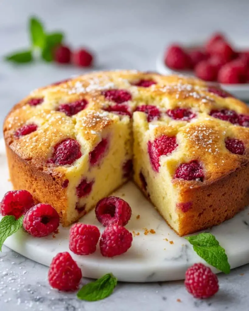 Easiest Raspberry Coffee Cake Recipe