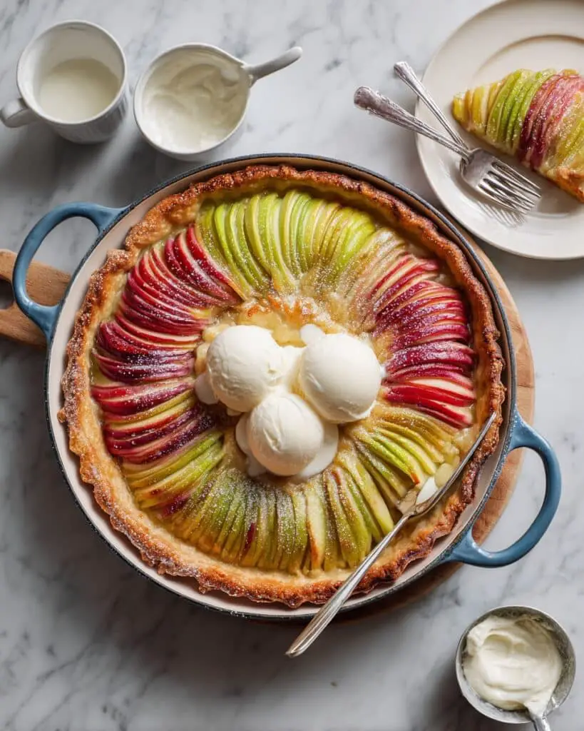 Easy Apple Galette with Fennel Seeds Recipe