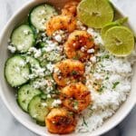 Spicy Grilled Chili Lime Shrimp Bowls Recipe