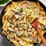 Creamy Chicken Marsala Pasta Recipe