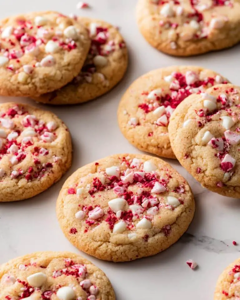 White Chocolate Cherry Cheesecake Cookies Recipe