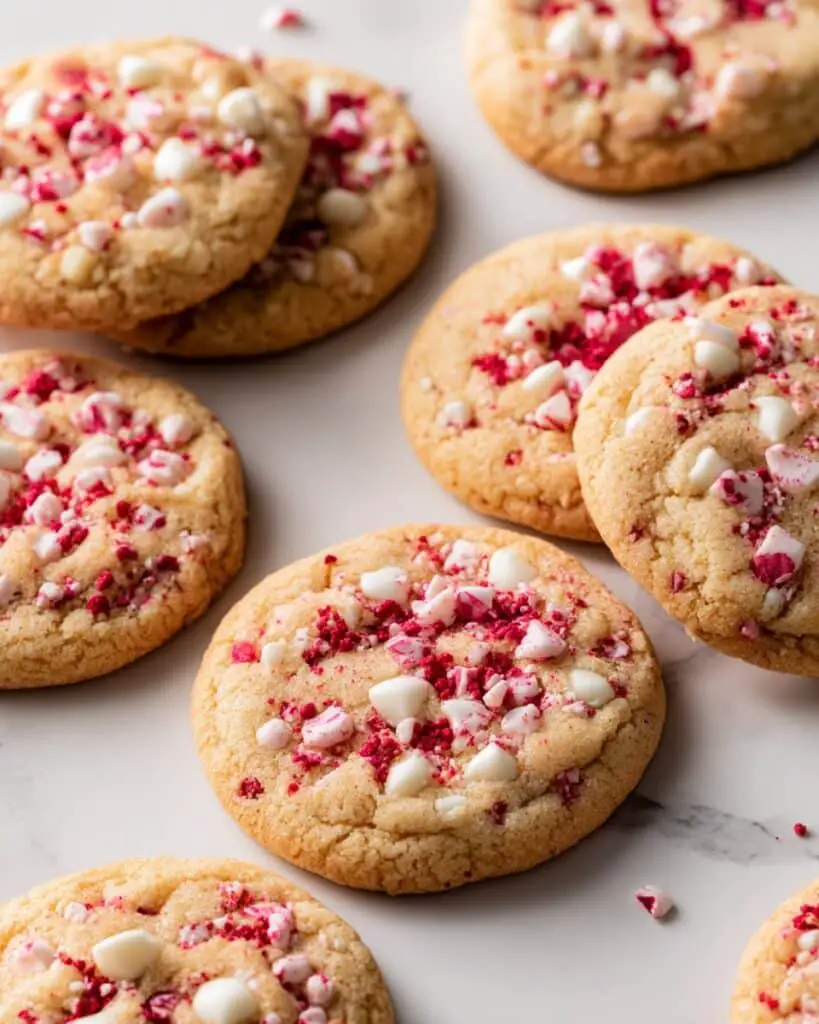 White Chocolate Cherry Cheesecake Cookies Recipe