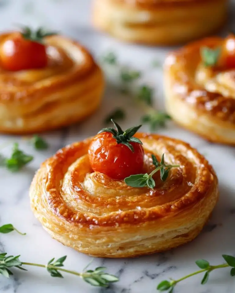 Indulgent Tomato Cream Cheese Puff Pastry Delight Recipe