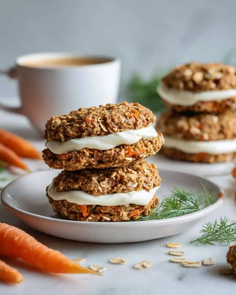 Mini Carrot Cake Oatmeal Crème Pies Recipe