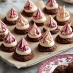 Mini Red Velvet Marshmallow Swirl Cookies Recipe