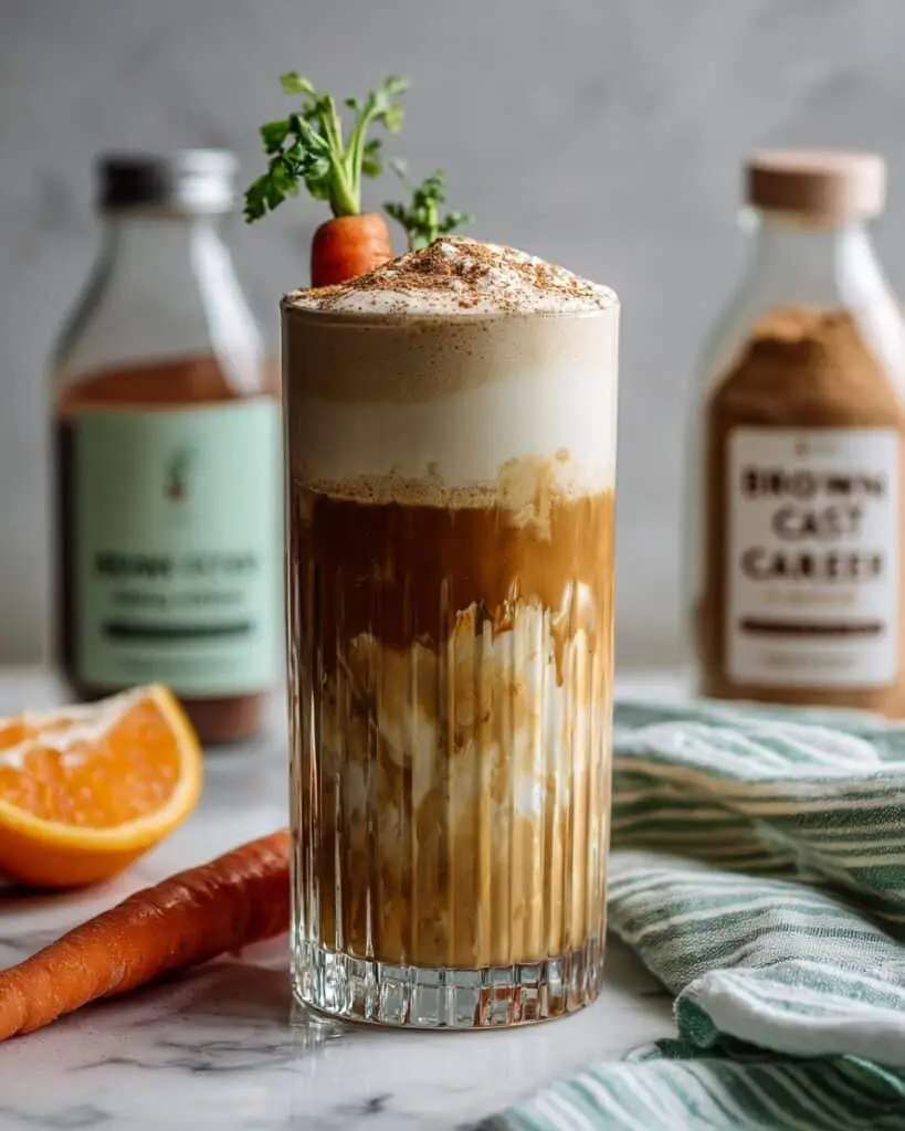 Brown Sugar Carrot Cake Latte Recipe