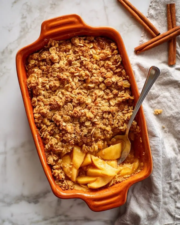 Classic Old-Fashioned Apple Crisp Recipe
