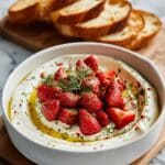 Irresistible Whipped Feta Dip With Roasted Strawberries Recipe