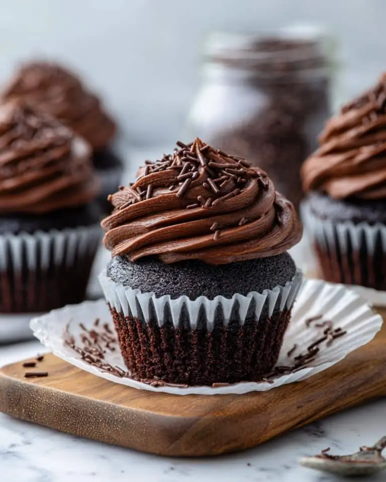 Gluten Free Chocolate Cupcakes with Chocolate Buttercream Recipe