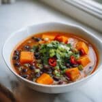 Hearty Sweet Potato Black Bean Soup: A Satisfying Bowl of Comfort Recipe