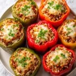 Ground Beef Stuffed Peppers Recipe