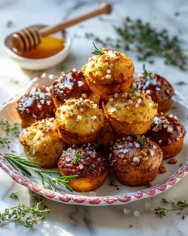 Salted Rosemary Olive Oil Sourdough Focaccia Muffins Recipe