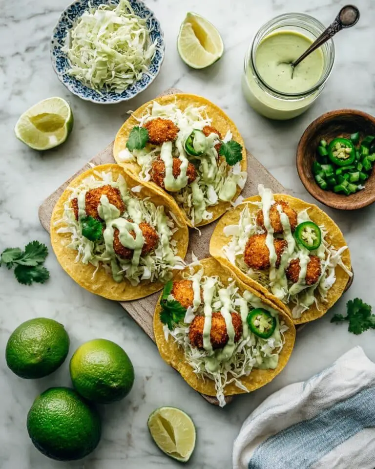 Crispy Butternut Squash & Poblano Tacos Recipe