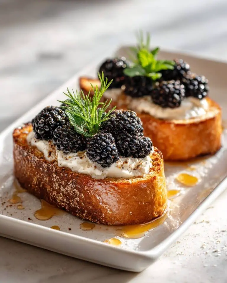 Indulgent Whipped Ricotta Honey Toast Recipe