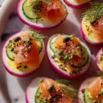 Beet Pickled Deviled Eggs Lox-Style Recipe