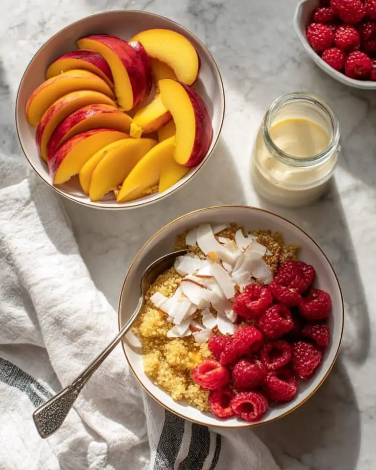 Cinnamon Quinoa Breakfast Bowl Recipe