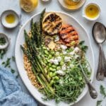 Farro Salad with Grilled Asparagus Recipe