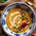 Roasted Tomato Carrot Bisque Recipe