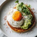 Crispy Feta Fried Eggs Recipe