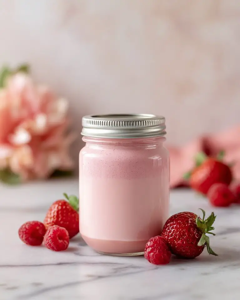 Raspberry Cream Cold Foam | Starbucks Copycat Recipe