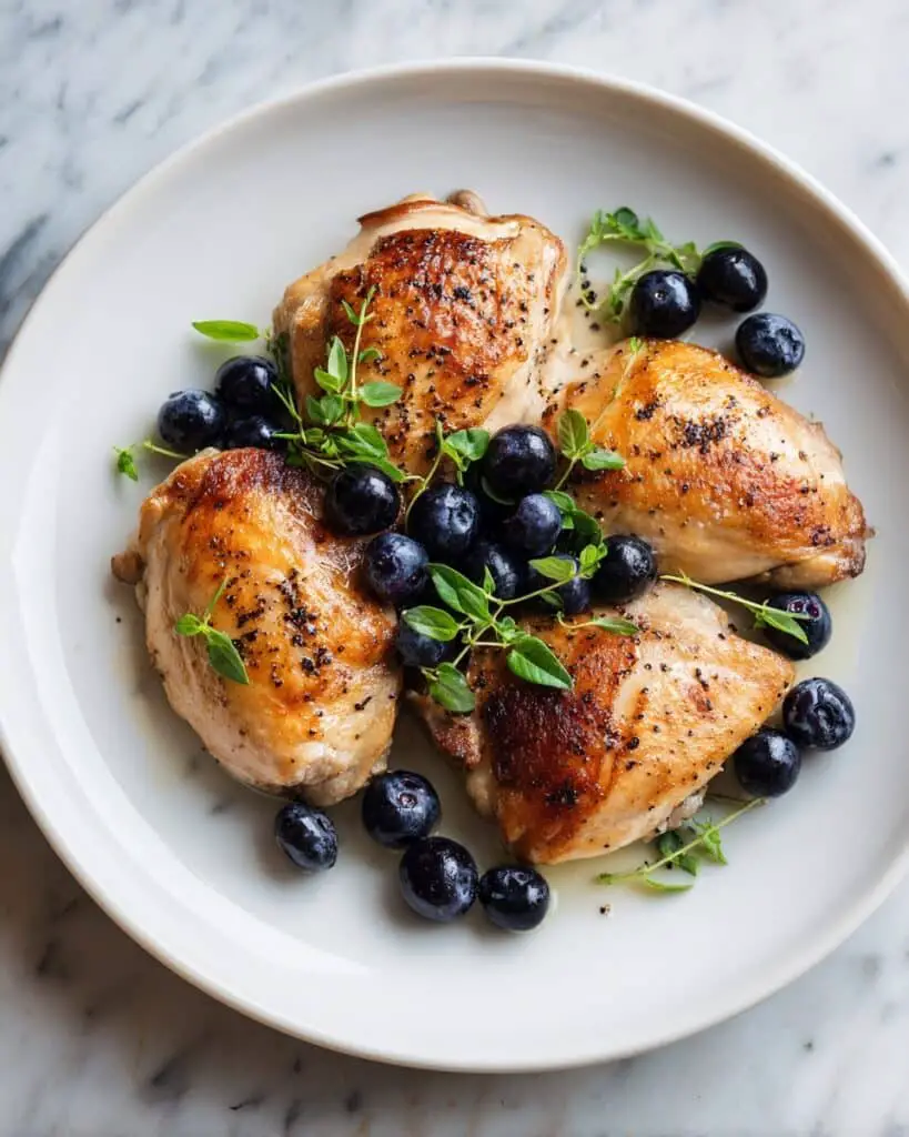 Blueberry Thyme Chicken Recipe