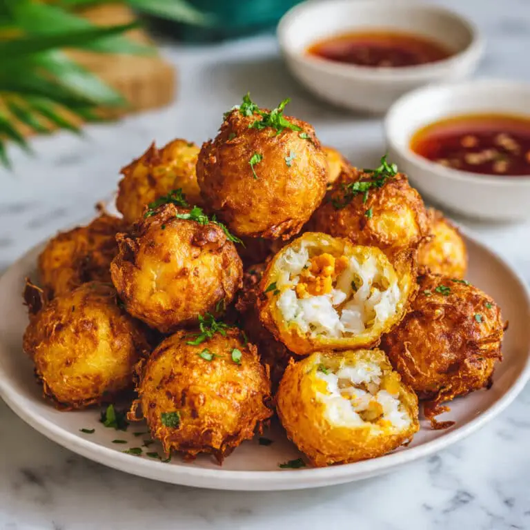 Crispy Asian-Inspired Shrimp Balls Recipe