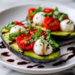 Caprese Stuffed Avocados Recipe