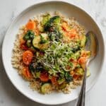 Lemon Garlic Vegetable Stir Fry Recipe