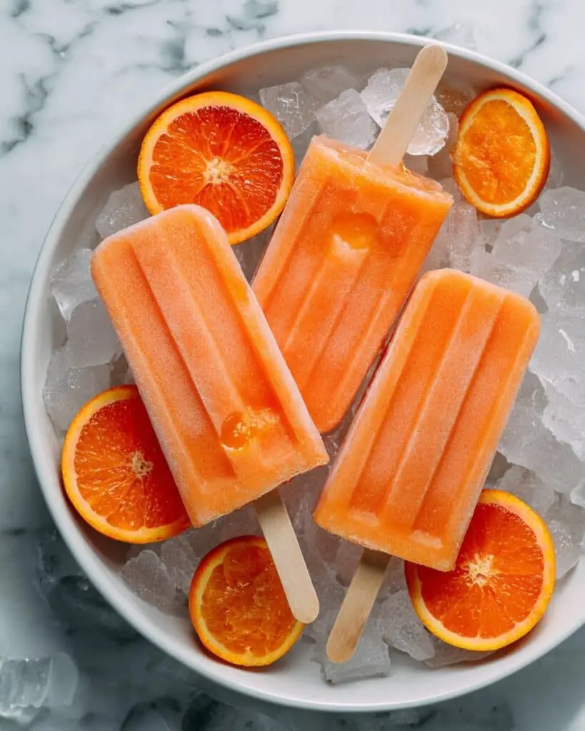 Orange Popsicles Recipe