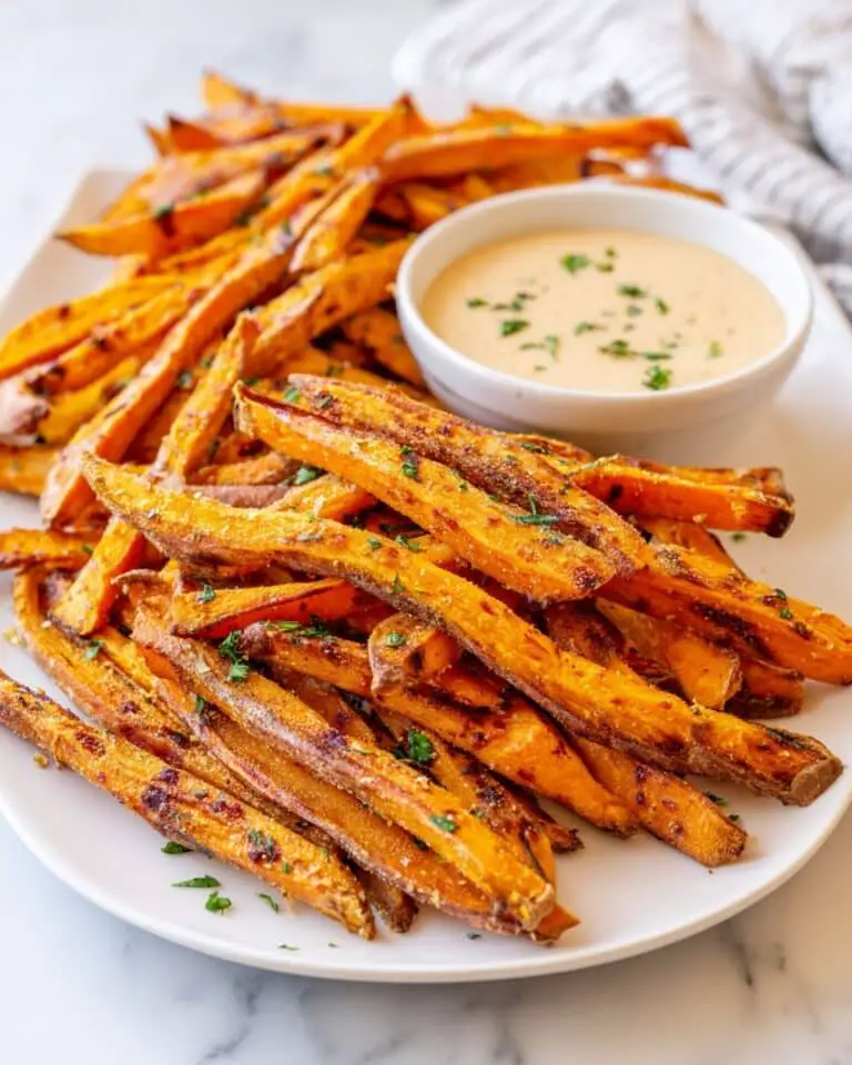 Crispy Baked Sweet Potato Fries Recipe