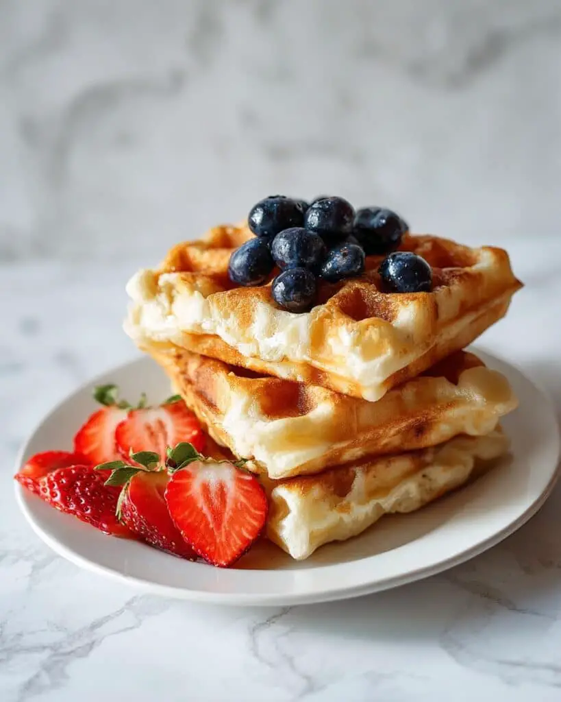 Cottage Cheese Waffles: High-Protein, Low-Calorie Breakfast Recipe