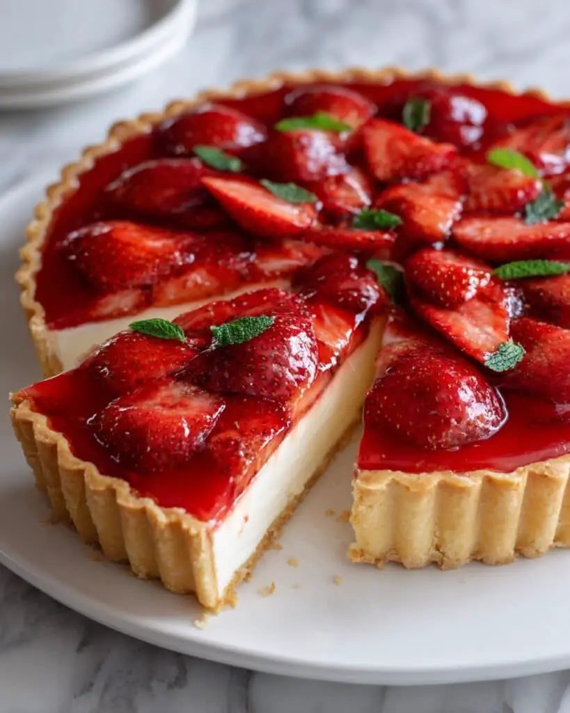 Strawberry Mascarpone Tart Recipe