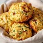 Protein Breakfast Biscuits with Sausage and Cheddar Recipe