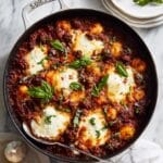 Ground Beef Gnocchi Skillet with Ricotta and Marinara Recipe