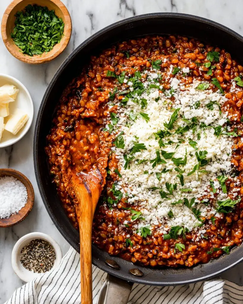 Creamy Ground Beef Orzo (One-Pot Dinner) Recipe