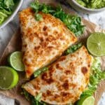 Folded Crispy Buffalo Chicken Wraps Recipe