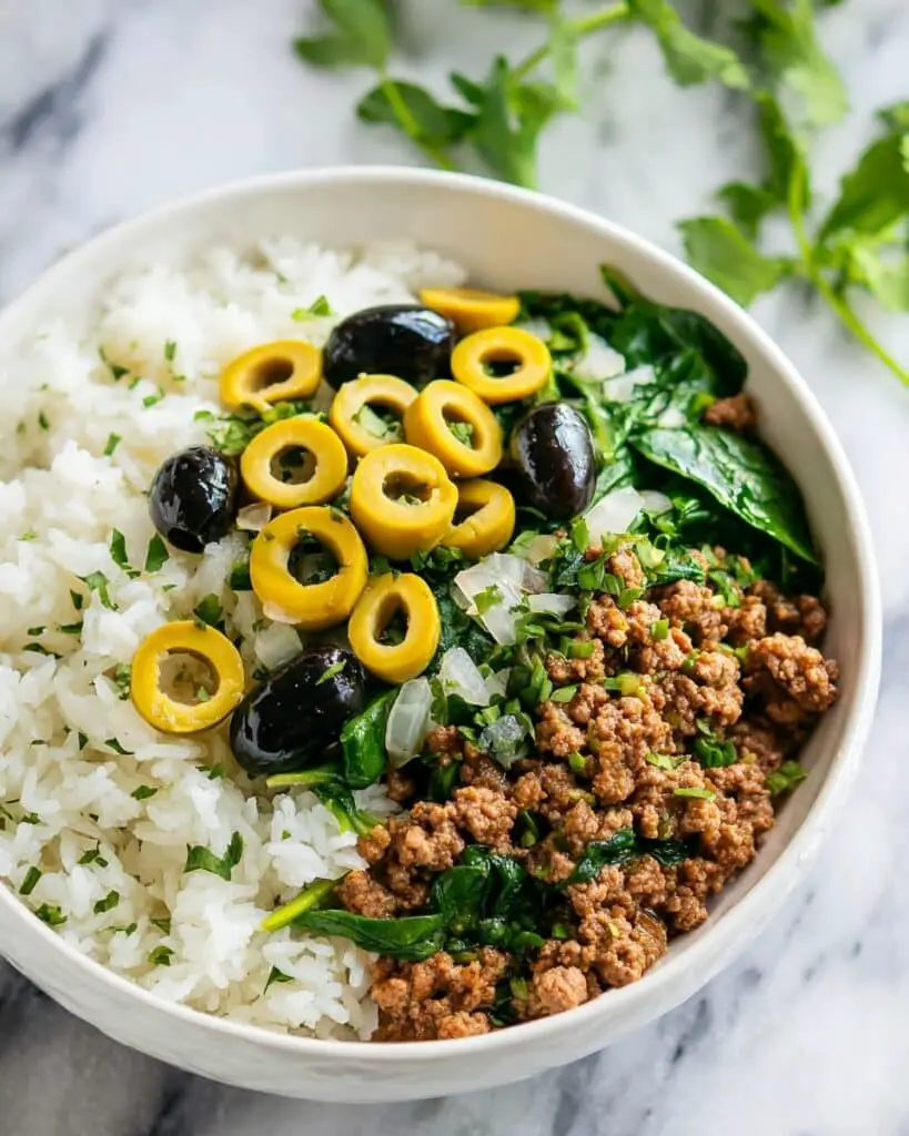 Greek Beef Skillet Recipe