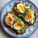 Avocado Egg Salad with Greek Yogurt and Fresh Herbs Recipe