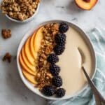 Peaches and Cream Smoothie Bowl Recipe