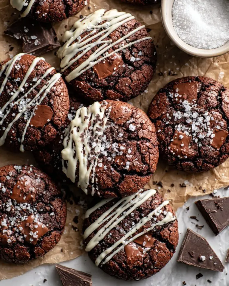 Fudgy Flourless Brownie Cookies Recipe