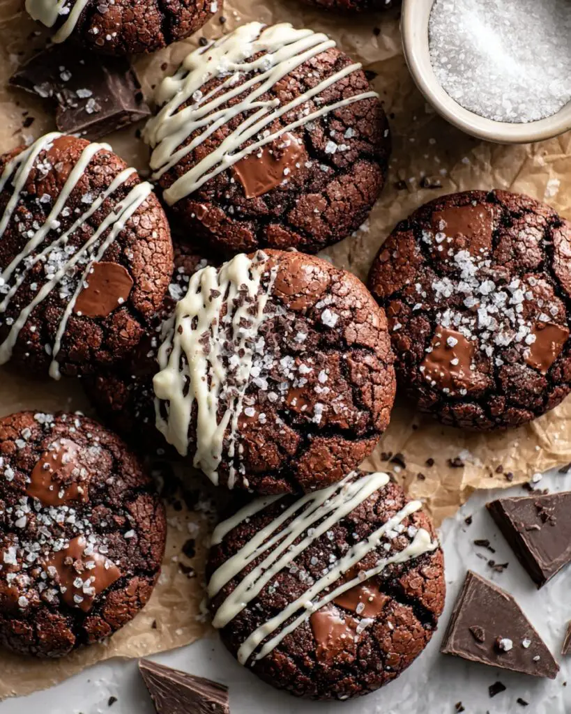 Fudgy Flourless Brownie Cookies Recipe
