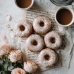 Glazed Baked Orange Donuts Recipe
