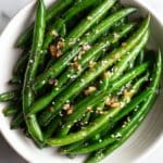 Garlic Sesame Green Beans Recipe