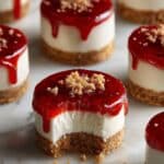 Strawberry Crunch Cheesecake Bites (No-Bake Dessert) Recipe