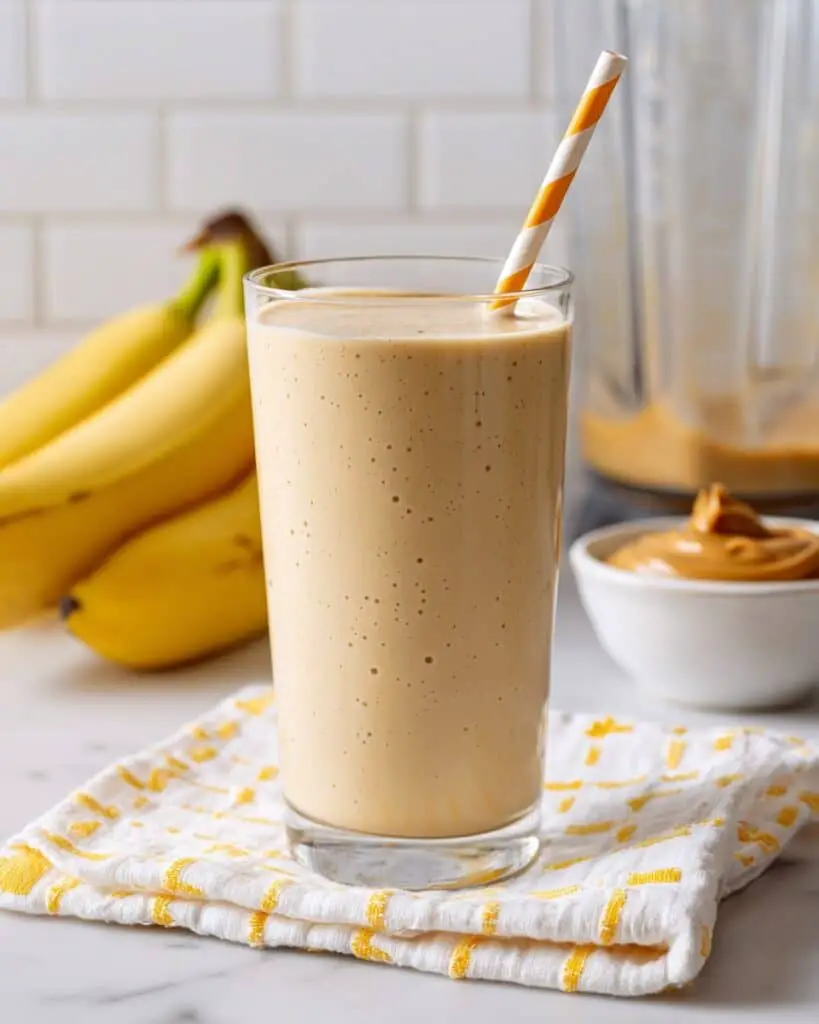 Peanut Butter Banana Smoothie Recipe